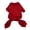 Red, variant on Dog and Cats Universal Fashionable Pajamas Cozy Pet Clothing Soft Apparel for Sleep Play, Red S