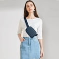 thumbnail image 2 of oscaurt Adjustable Strap Women's Fanny Pack, Nylon, Navy Blue, 2 of 7
