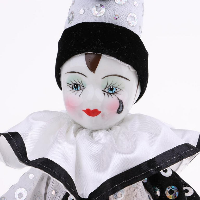 ceramic clown doll