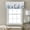 Blue, variant on Kitchen Curtain Valance Retro Blue Green Zigzag Chevron Rod Pocket Window Valances,Southwest Ethnic Style Small Windows Treatment for Living Room Bedroom,42"x12"
