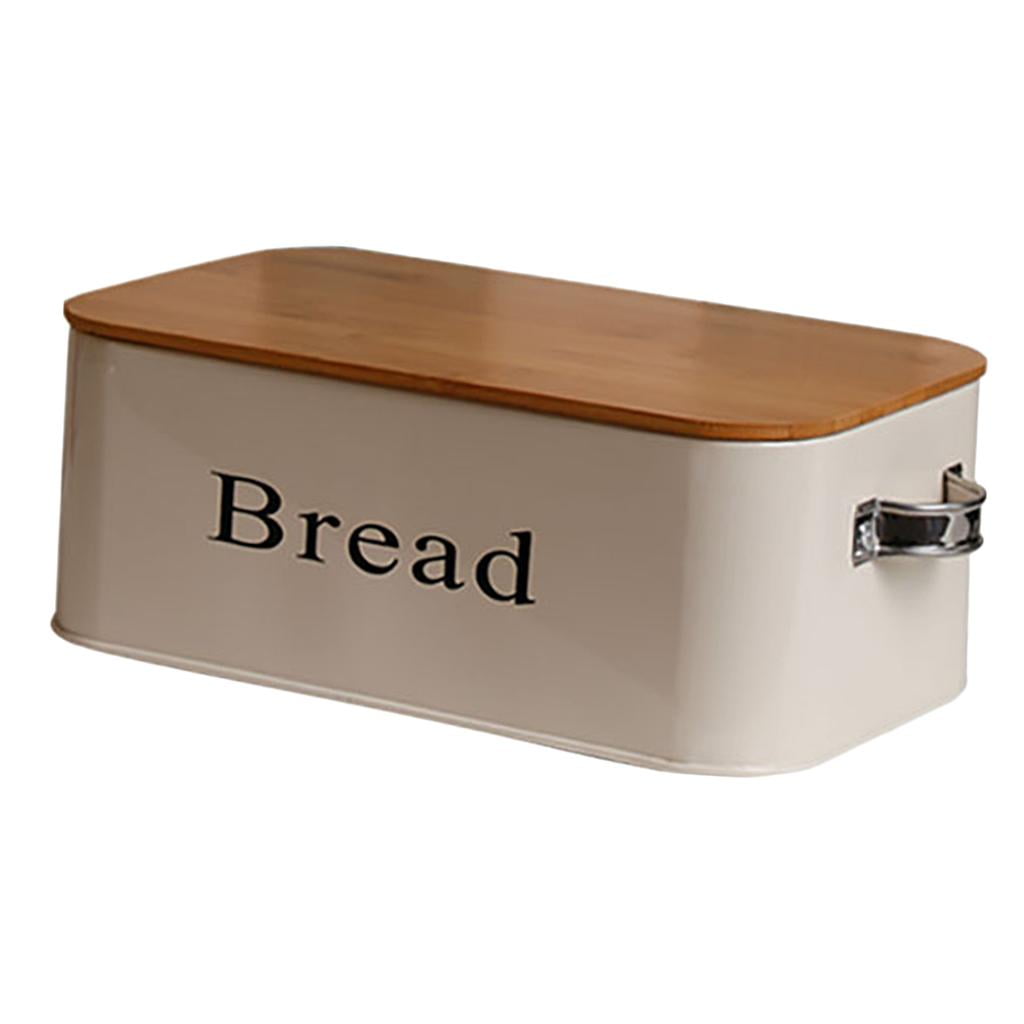 Large Bread Box for Kitchen Counter Bread Bin Storage Container with