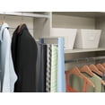 thumbnail image 3 of Easy Track Ra1200 Sliding Tie Rack - White, 3 of 4