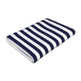 thumbnail image 3 of Goofa Navy Blue And White Stripes for Bath Towels ,Silver Fox Velvet Beach Towel, Quick-Dry Beach Towel, Bathroom Decor Soft Beach Microfiber Hair Towels 27.5x55in, 3 of 6