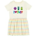 thumbnail image 3 of Inktastic I Love Bugs Girls Toddler Dress, 3 of 5