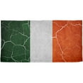 thumbnail image 1 of Distressed Irish Flag All Over Beach Towel, 1 of 1
