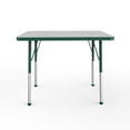 thumbnail image 3 of ECR4Kids 24in x 36in Rectangle Everyday T-Mold Adjustable Activity Table Grey/Green - Standard Ball, 3 of 4