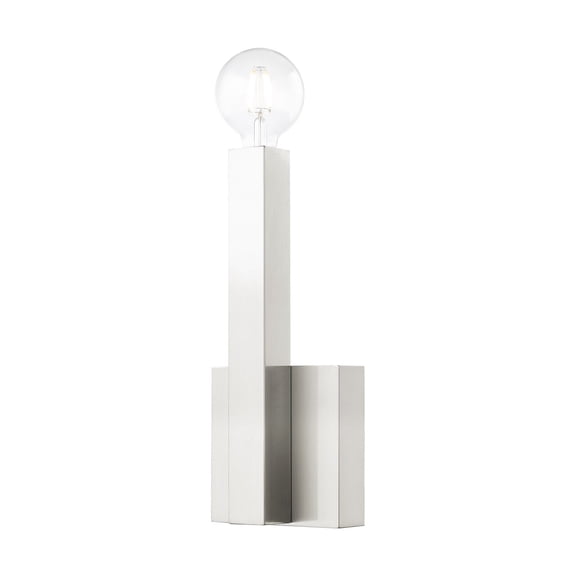 Livex Lighting - Solna - 1 Light ADA Wall Sconce in Mid Century Modern Style -