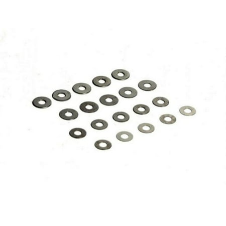 Madbull 20 Piece Metal Shim Set for AEG Airsoft Gun GearboxesPrecise machining allows for extremely accurate gear adjustments By Mad