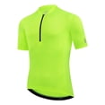 thumbnail image 3 of LPZOOGU Men's Half Zip Short Sleeve Cycling Jersey Quick Dry Moisture Wicking Biking Top Ideal for Road & Mountain Biking, 3 of 7