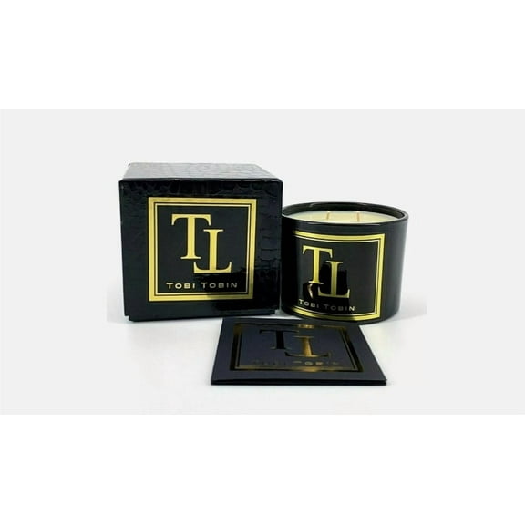 Tobi Tobin Luxury Candles Hand Poured Soy Coconut Wax Blend Hacienda Scent 4oZ