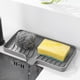 thumbnail image 4 of Jabonera Autodrenante de Silicona, Bandeja Duradera para esponja de cocina para mármol, cuarzo, paquete de 3 jaboneras, 4 of 7