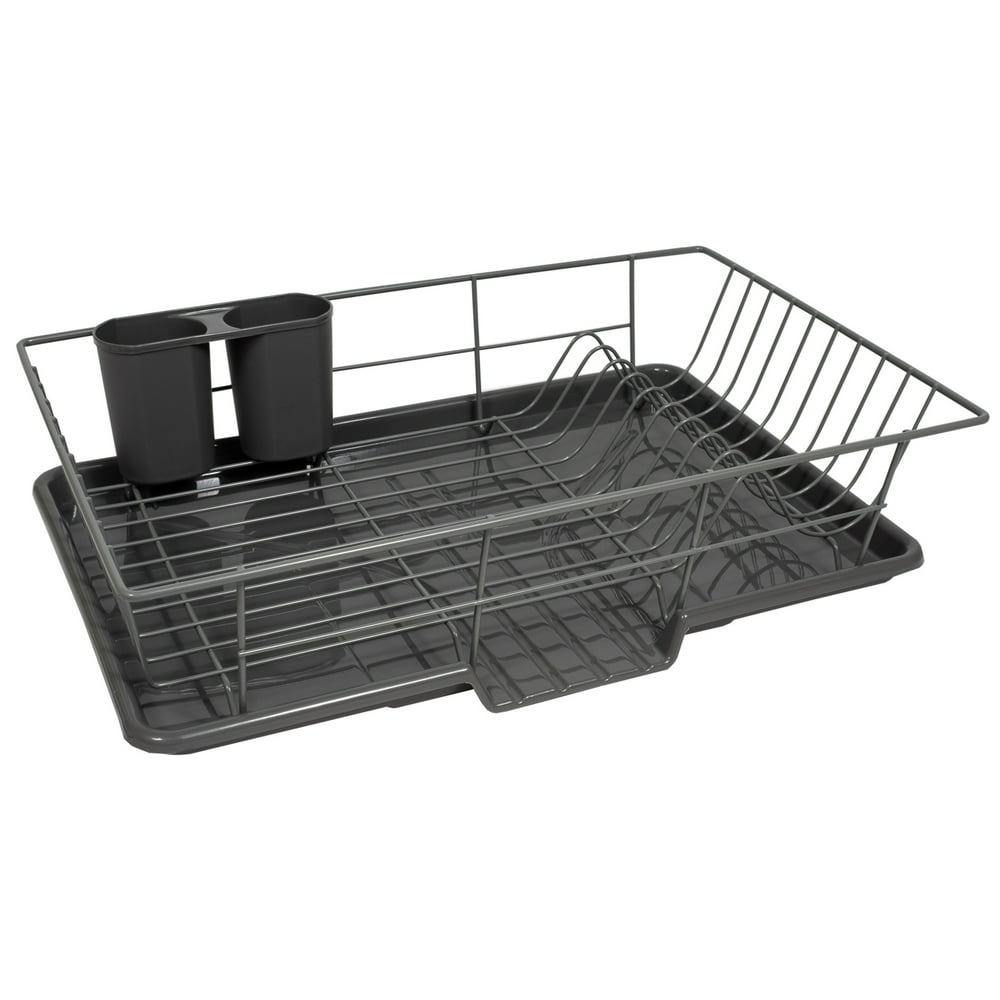 3Piece Kitchen Sink Dish Drainer Set Various Colors to Choose From