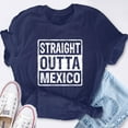 thumbnail image 2 of EcoLoom Straight Outta Mexico Short Sleeve Unisex T Shirt, 2 of 6