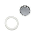 thumbnail image 2 of Stainless Steel Espresso Maker 3-cup, Black, 2 of 10