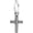 Sparkling Cross Charm, variant on Hamsa Hand Dragon Bible Cross Prayer Charm 925 Sterling Silver Charms Fits Women's Charm Bracelet and Necklace Bead Charms Jewelry Gifts for Sister Friend[g0965]