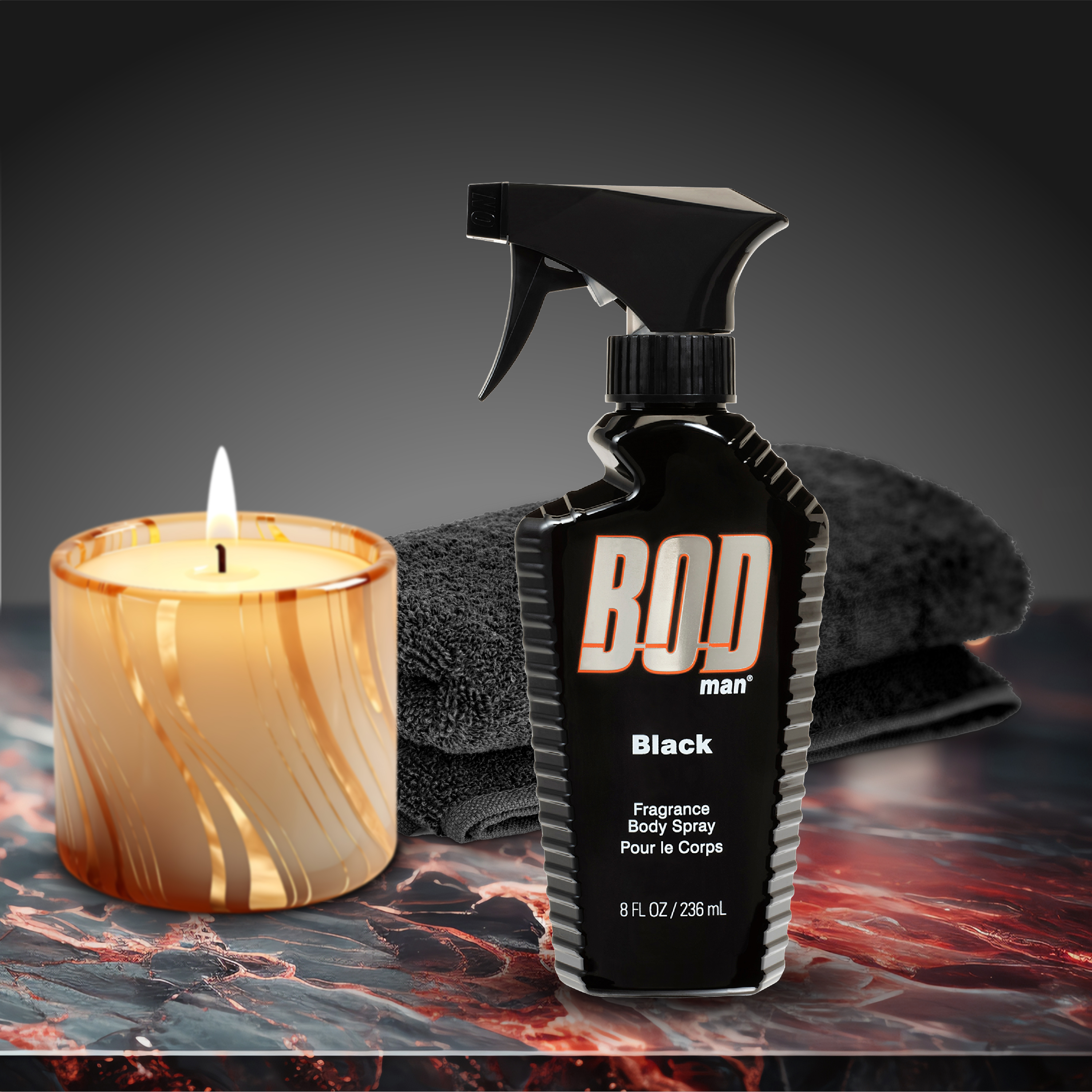 Bod Man Black Body Spray Fragrance, 8 fl.oz. - image 4 of 7
