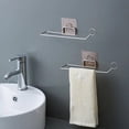 thumbnail image 3 of Gancho autoadhesivo para cocina, rollo de papel para perchero, toallero, colgador de pañuelos, estante de almacenamiento para Baño, 3 of 4
