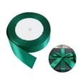thumbnail image 2 of MasteelfCA 1 Roll Double-sided Ribbon Satin Ribbon Party Decoration Craft Ribbon Cake Shop Wedding Birthdy Gift Wrapping Tape 25 Yards (56# Green), 2 of 7