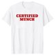 thumbnail image 1 of Camiseta gráfica de moda con frase y cita, idea de regalo gráfica, ropa de manga corta, camiseta certificada Munch, letras divertidas, algodón estampado, 1 of 7