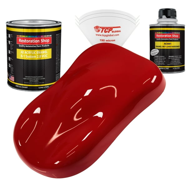 Restoration Shop Regal Red Acrylic Enamel Auto Paint Complete Quart