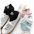 thumbnail image 1 of Calcetines cortos de mujer, calcetines de verano finos japoneses lindos Joker, calcetines bajos para estudiantes, calcetines de barco, calcetines de oso poco profundos, 1 of 6