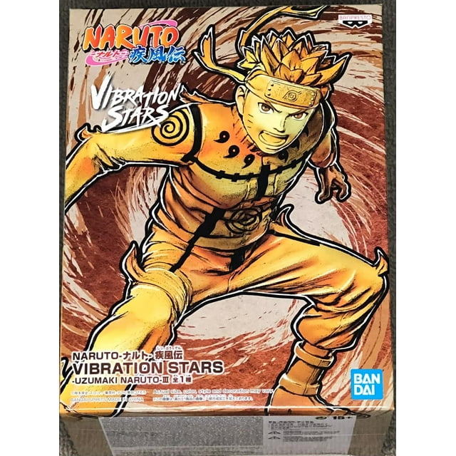 Banpresto Naruto Shippuden Estrellas Vibratorias-Uzumaki Naruto-III