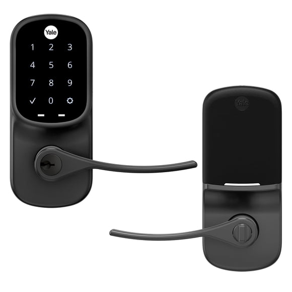 Cerradura inteligente Yale YRL226-WF1-BSP con Wi‑Fi, pantalla táctil, negra