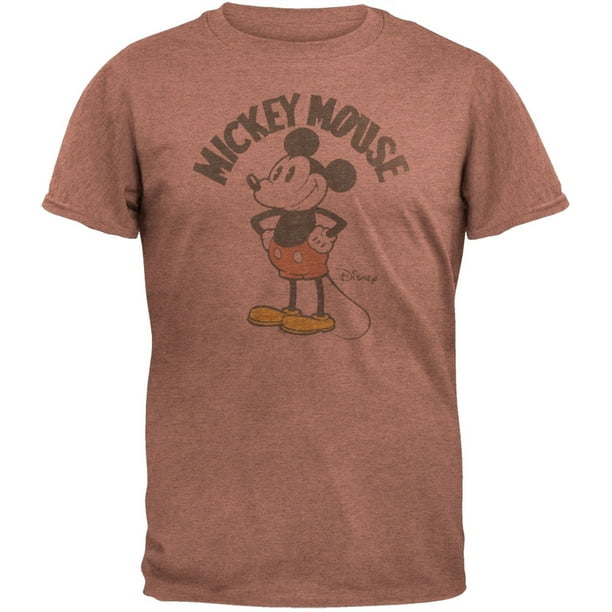 Mickey Mouse - Vintage Mickey Soft T-Shirt - Walmart.com