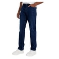 thumbnail image 2 of IZOD Men's Saltwater 5 Pocket Straight Fit Stretch Denim Jean US, Waist Inseam, 30, 29, Regular, Regular, Dark Blue, 2 of 4