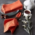 thumbnail image 2 of DII Solid Napkin Set Collection, 20x20, Pumpkin Spice, 6 Piece, 2 of 8