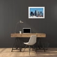 thumbnail image 3 of Highsmith, Carol 32x23 White Modern Wood Framed Museum Art Print Titled - Skyline view of Los Angeles-California, 3 of 4
