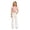 White, variant on VBEWZET Stretch Slim Fit Bootcut Pants for Girls, High Waist Lined Flared Trousers, Multi Color Casual School Uniform Bottoms Purple 15-16 Years