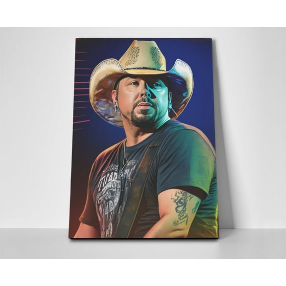 Jason Aldean Poster or Wrapped Canvas