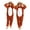 Brown, variant on Ruyang Tiger Plush Hooded Jumpsuit for Baby Boys Girls Zipper Long Sleeve Bodysuits with Ears Kids Cute Animal Onesie