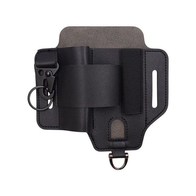 Kyusrd Summer Outdoor Patio Deals!Multifunctional Tool Case Portable Leather Tools Storage Pockets Belt Storage Box Flashlight Holster