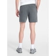 thumbnail image 3 of Athletic Works Men's and Big Men's French Terry Shorts, 7" Inseam, Sizes XS-3XL, 3 of 5