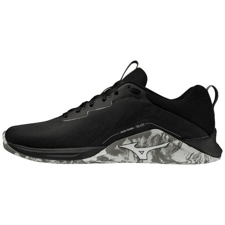 

Mizuno Men s Ts-01 Training Shoe Size 10.5 Black-White (9000)