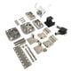 thumbnail image 3 of Motorcycle Chrome Tour Pak Pack Trunk Latches Hinge Lock Kit for Harley Touring Trike 1988-2013 Lugg, 3 of 5