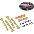 thumbnail image 1 of Kit de bisagra de puerta y buje con pasador de rodillo para bisagra de puerta con reemplazo de pasador para Ford F150-F350 Bronco SUV, 1 of 4