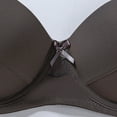 thumbnail image 4 of Antinious Womens Solid Panel Underwire C Cup Support Comfortable Everyday Bra, 4 of 5