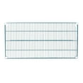 thumbnail image 2 of Green Epoxy Wire Shelving 24x60 (2-Shelf) - NSF Commercial Storage Rack - Heavy Duty Steel Shelves for Kitchen, Walk-in Cooler, Pantry, Restaurant, 2 of 3