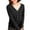 Black, variant on Women's Long Sleeve Thin Lightweight Button Down Cardigan Sweaters for Women Soft Knit Cardigan Dressy V Neck Spring Fall Cardigan Cardigan Solid Color Knitted Sweater Navy 3Xl