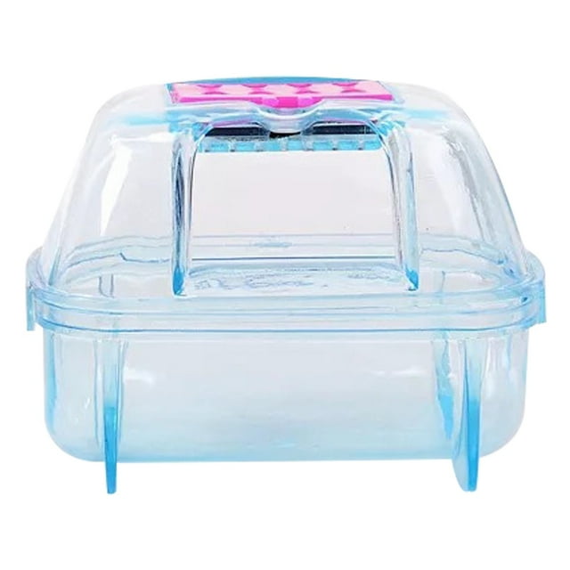 Small Pet Bath House Plastic Mini Detachable Hamster Bathroom Hamster Sandbox
