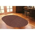 thumbnail image 2 of Broadway Collection Pet Friendly Indoor Outdoor Area Rug Rust - 8' x 10' Oval, 2 of 5
