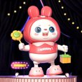 thumbnail image 1 of Bunny Dolls with Light 48 Musics Cartoon Rabbit Toys El mejor regalo para niños Niños Ndcxsfigh libre de BPA, 1 of 4