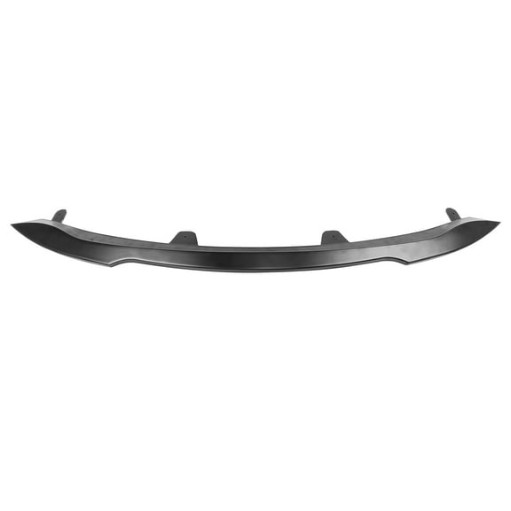 Ikon Motorsports Front Bumper Lip Compatible With 2019-2022 Toyota Corolla 5-Door Hatchback Unpainted Black ABS Plastic Front Lip Chin Spoiler Splitter