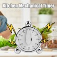 thumbnail image 2 of 60 Minute Kitchen Timer Mechanical Cooking Timer Countdown Timer with Alarm Sound for Kids and Adults, 2 of 7