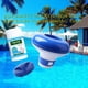 thumbnail image 1 of Dispensador automático de pastillas para desinfección de piscinas, dispositivo de dosificación flotante, tableta efervescente, pastillero flotante de 5 pulgadas, 1 of 5