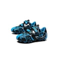 thumbnail image 4 of MAWCLOS Chaussures de Soccer pour Filles et Garçons à Bout Rond Crampons de Soccer à Bande Auto-Agrippante Espadrilles de Sport Légères à Tige Basse Chaussures de Course de Sport FG Crampons Bleu 2.5Y, 4 of 9