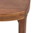 thumbnail image 6 of Kate and Laurel Tierney Modern Square Wood Side Table, 16 x 16 x 24, Walnut Brown, Mid-Century Decorative Two-Tier End Table for Use as a Bedroom Nightstand or Living Room Plant Stand, 6 of 8